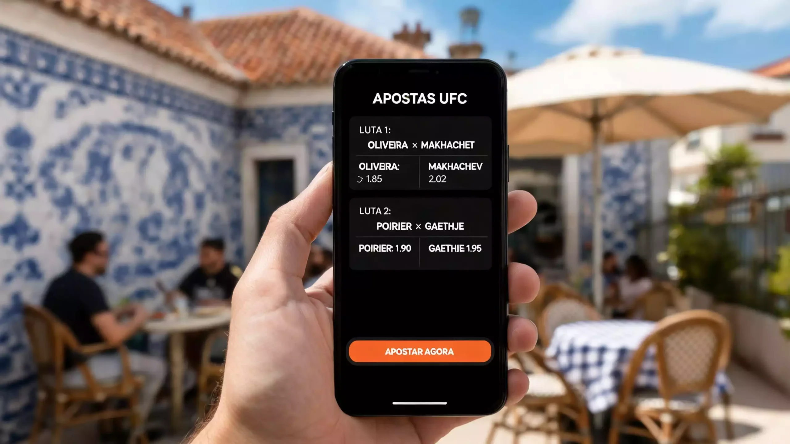 Apps de apostas UFC em Portugal com operadores licenciados SRIJ
