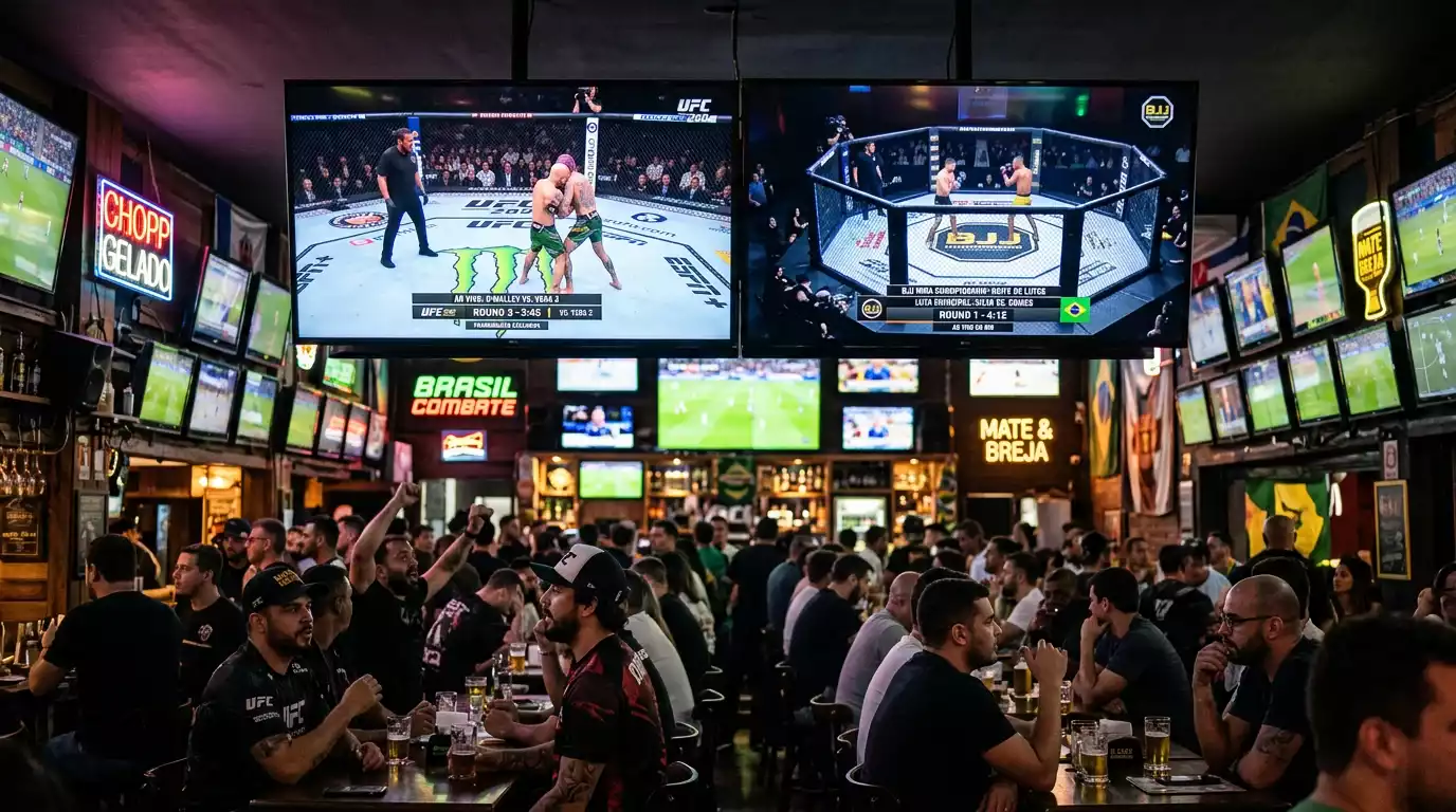 Comparação entre UFC e MMA com impacto nas apostas desportivas